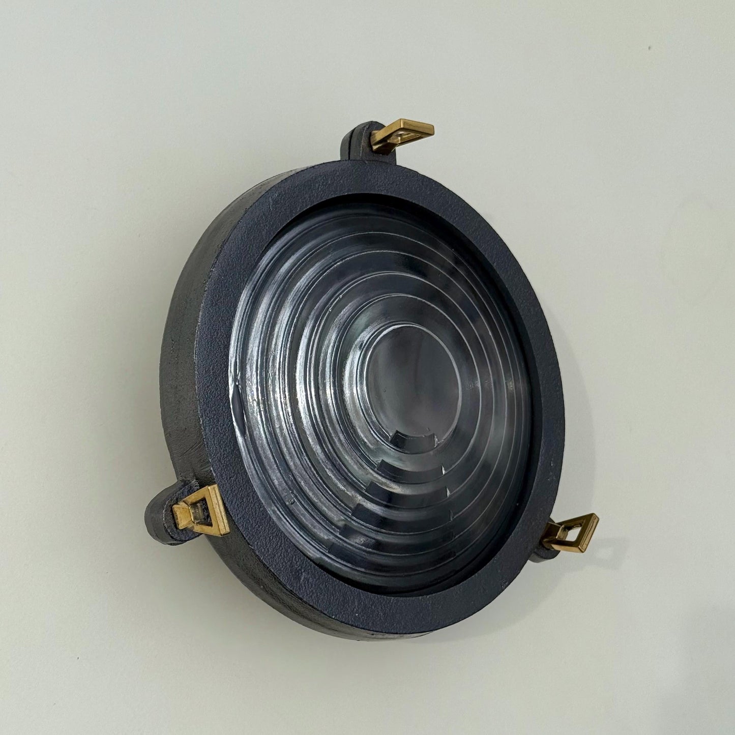 Wroxham ~ Cast Pewter Coastal Lighthouse Wall Light Industrial Ceiling Fixture