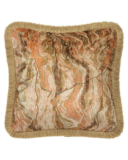Illusion Amber Cushion 50x50cm