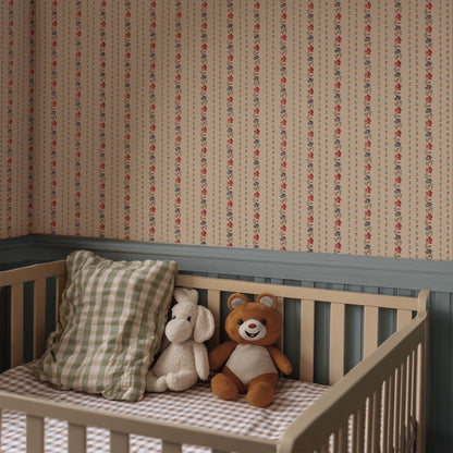 Belle Buds - Blush - Wallpaper