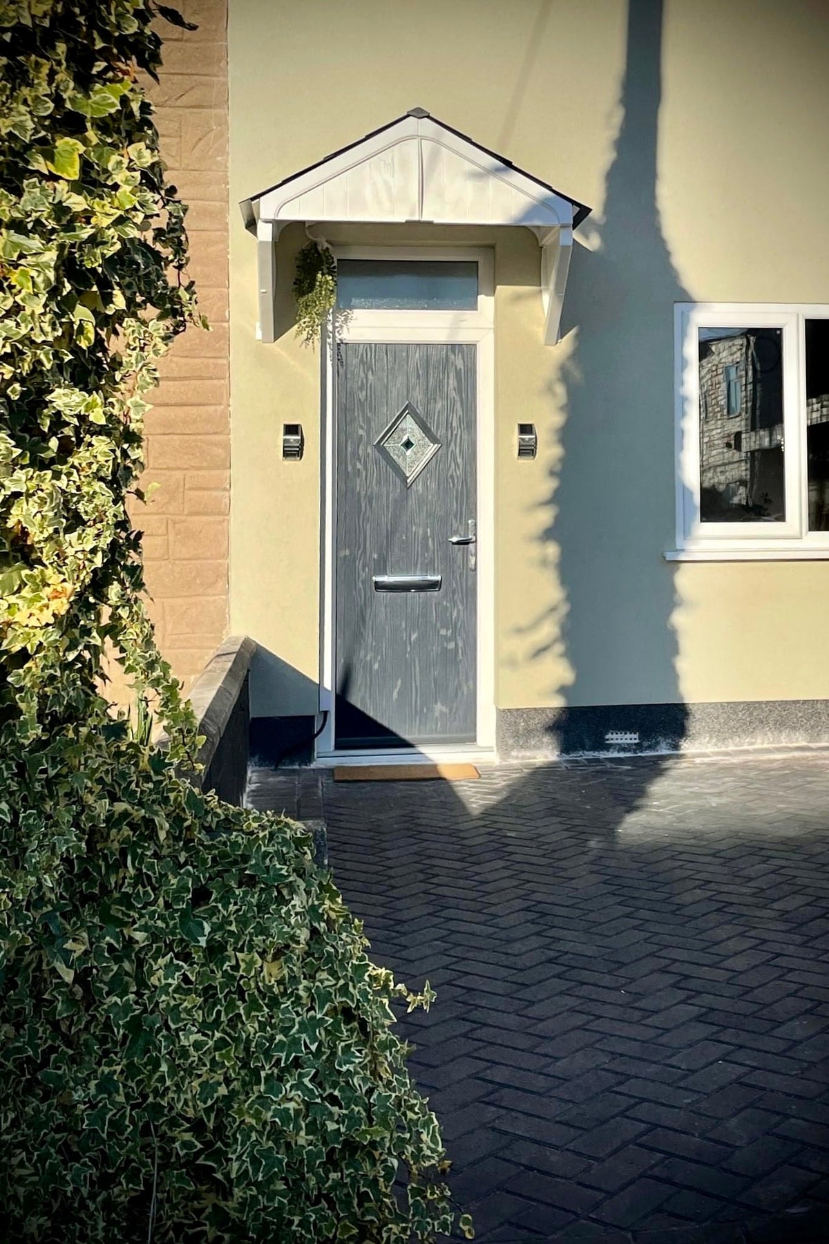 Achurch Door Canopy 149cm - Flat Pack Porch Canopy