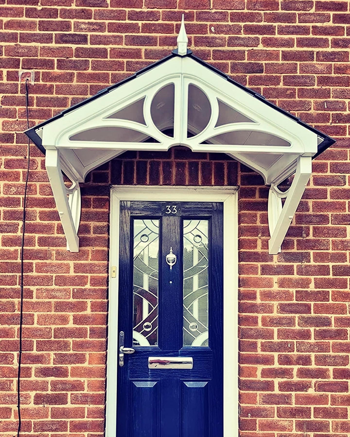 Althorp Door Canopy 149cm - Flat Pack Porch Canopy
