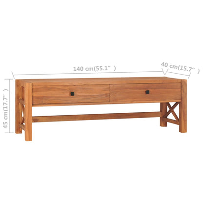 Thalo Teak Wood - 100/140 cm