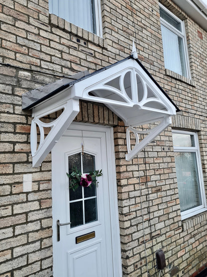 Althorp Door Canopy 149cm - Flat Pack Porch Canopy