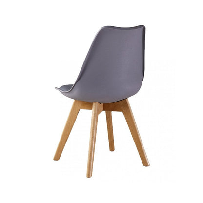 Jamie Halo Round Dining Table Set with 4 Chairs