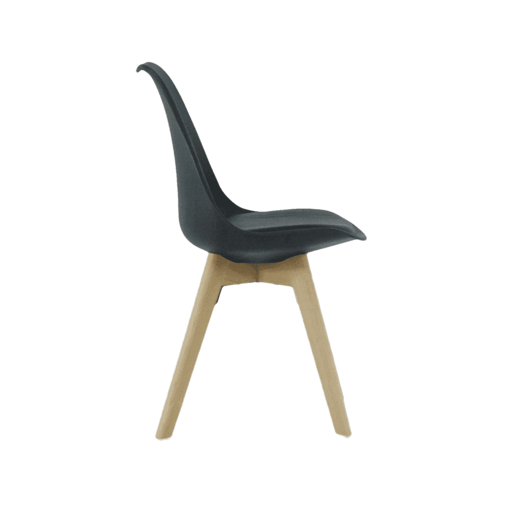 Jamie Halo Round Dining Table Set with 4 Chairs