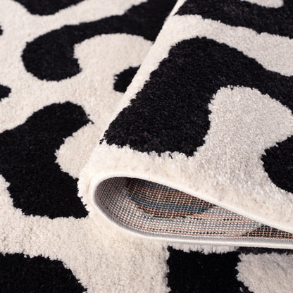 Joli Doodle Black & White Rug