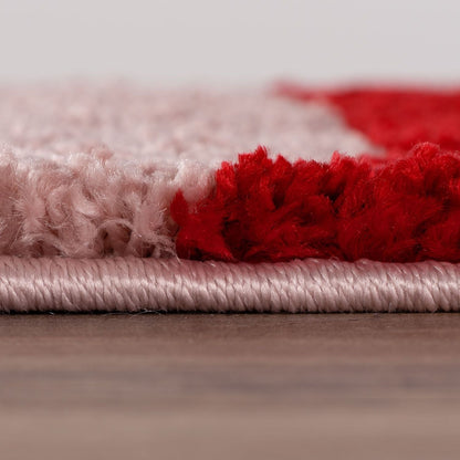 Joli Doodle Red & Pink Rug