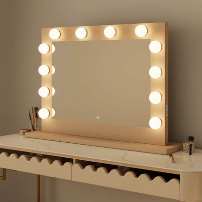 Jolie Gold Hollywood Mirror 80 x 60cm
