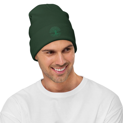 Roots Embroidered Beanie