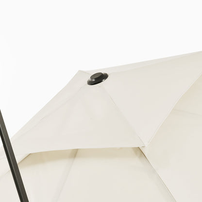Outsunny Steel Frame Outdoor Roma Cantilever Umbrella
