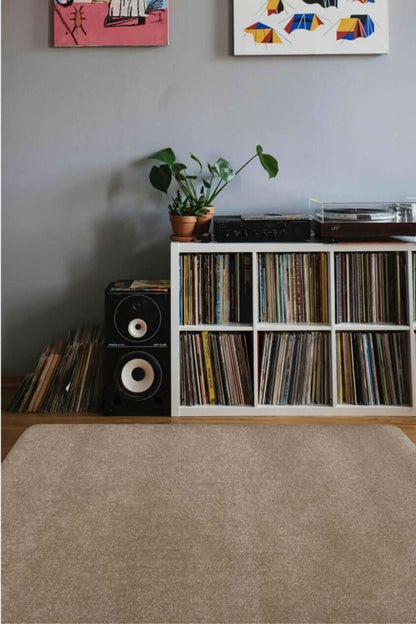 Relay Brown Recycled Low Pile Rug