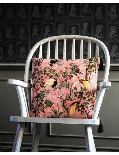 GEMME EMBROIDERY Velvet Embroidered Cushion