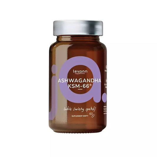 "jA" Ashwagandha KSM-66® - food supplement 60 capsules