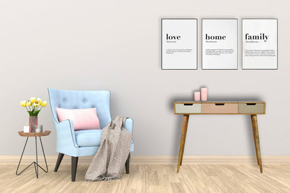 Pink Gradient Dressing Table