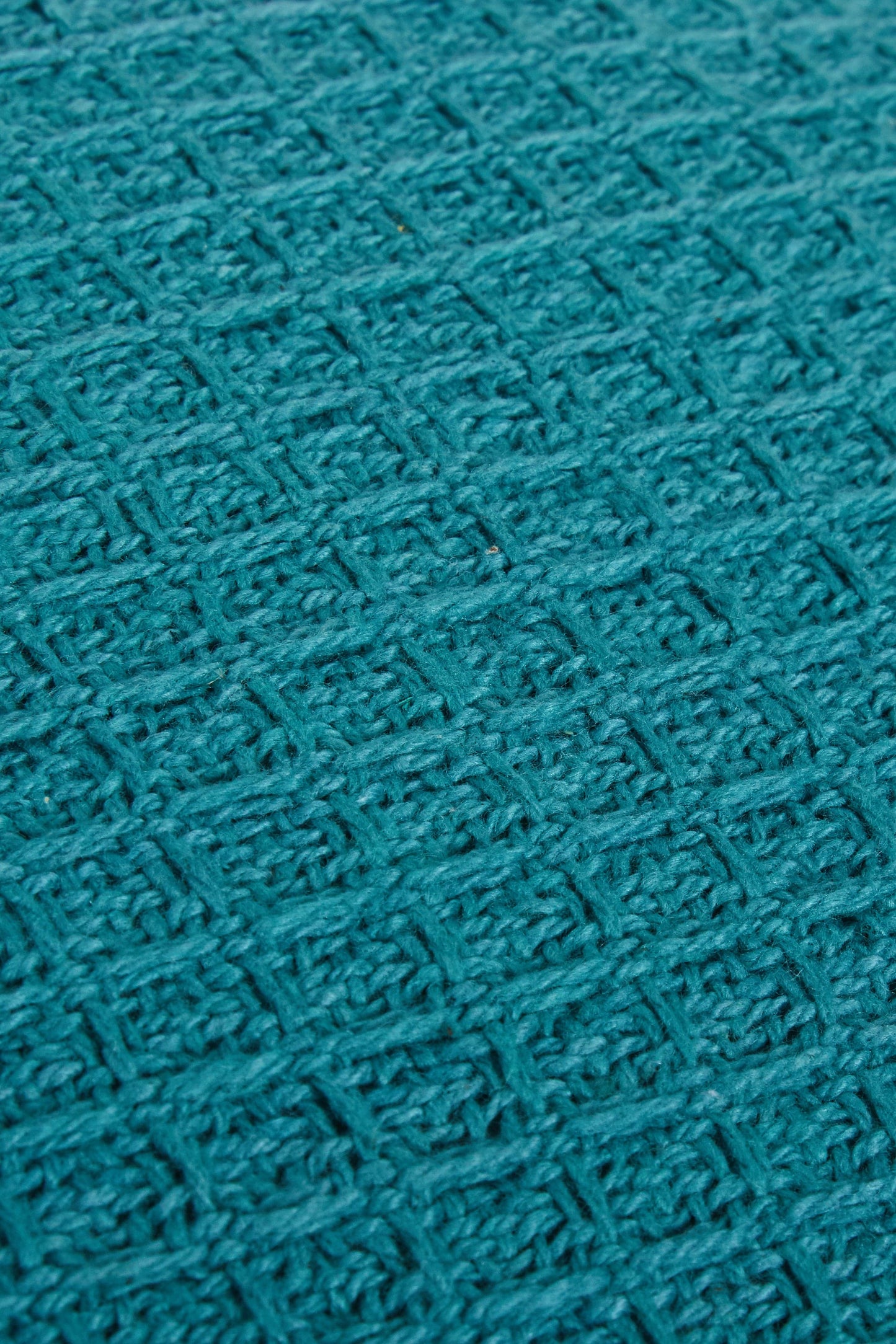 OLIVIA ROCCO Lisbon Pure Indian Cotton Handwoven Honeycomb Cushion Covers Indoor Outdoor Use 17x17 and 24x24 Grey Ochre Navy Teal Pink Silver