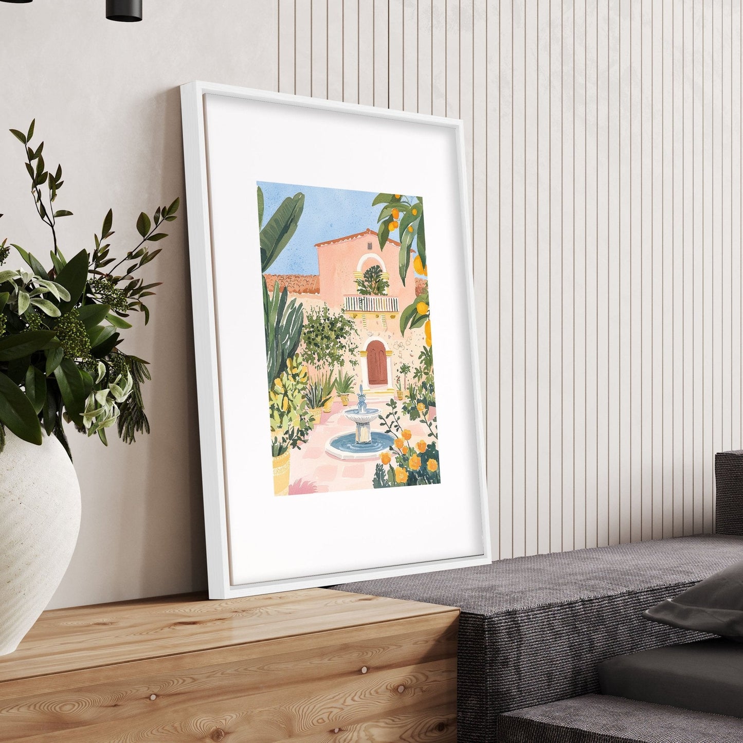Living Room Pictures Decoration | Set of 3 Beach Decor Wall art Prints