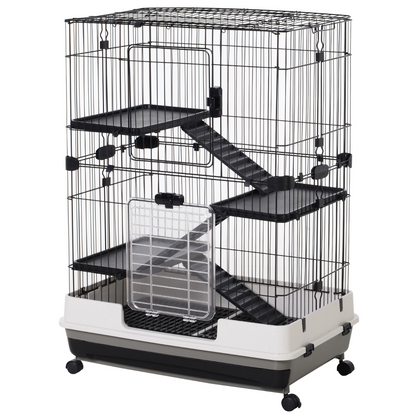 3 Tier Small Animal Cage Pet Play House for Rabbits Ferret Chinchilla W/ Ramp