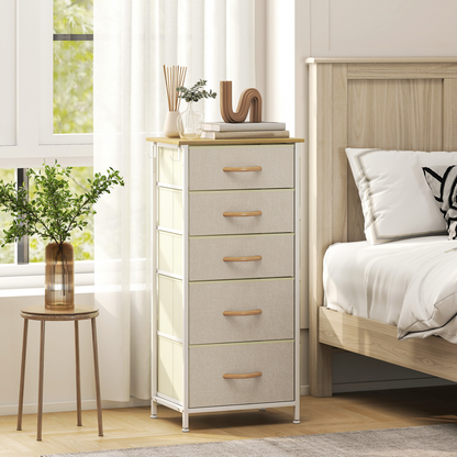 Wood Storage Chest of Drawers