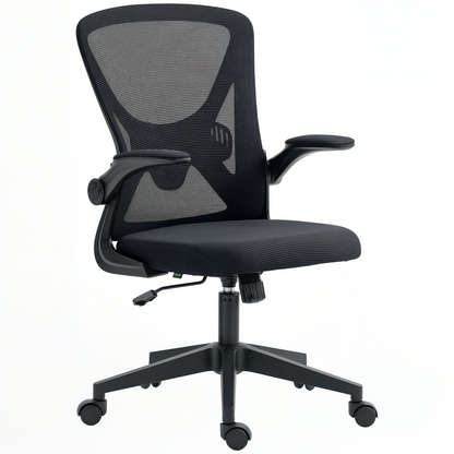 Vinsetto Mesh Office Chair Computer Chair with Lumbar Support, Swivel Wheels