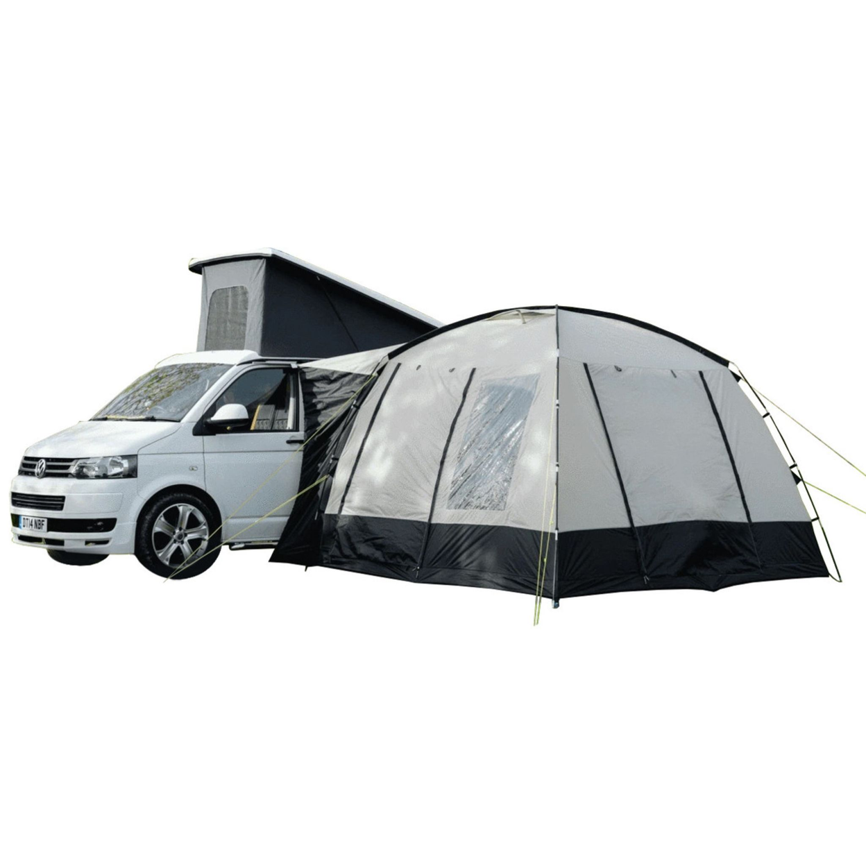 Cubo Campervan awning  (Fibreglass Poles)