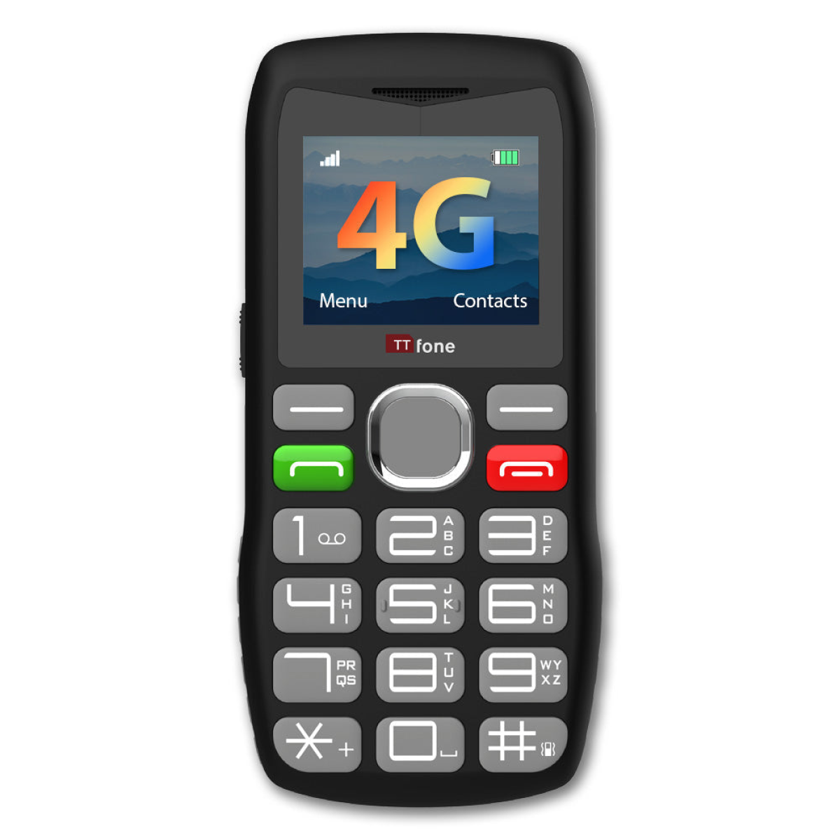TTfone TT890 4G Senior Phone  Easy to Use Big Button Mobile Phone with Emergency Assistance Button, USB-C Charging, Bluetooth, Camera  Unlocked with EE Sim Card