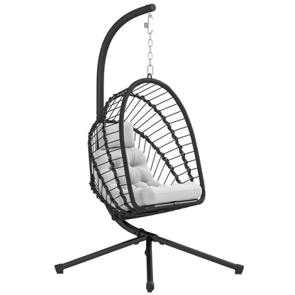 Durable Powder Coated Steel Frame Garden Storage Basket & Seat