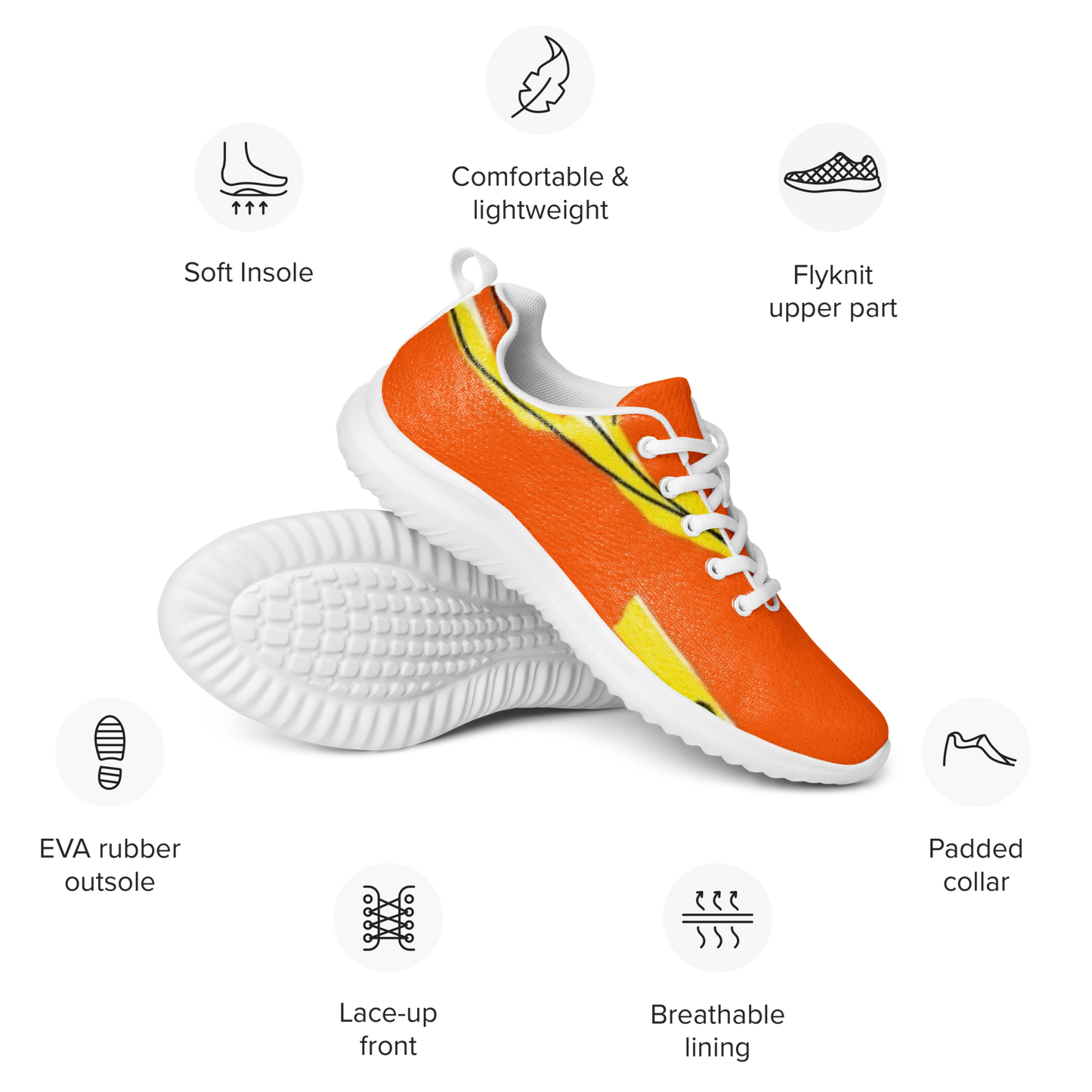 Te Amo Men’s athletic shoes