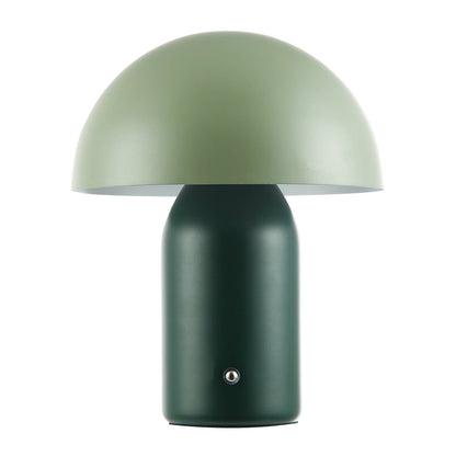 Modern Rechargeable Mushroom Table Lamp With Touch Dimmer