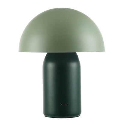 Modern Rechargeable Mushroom Table Lamp With Touch Dimmer