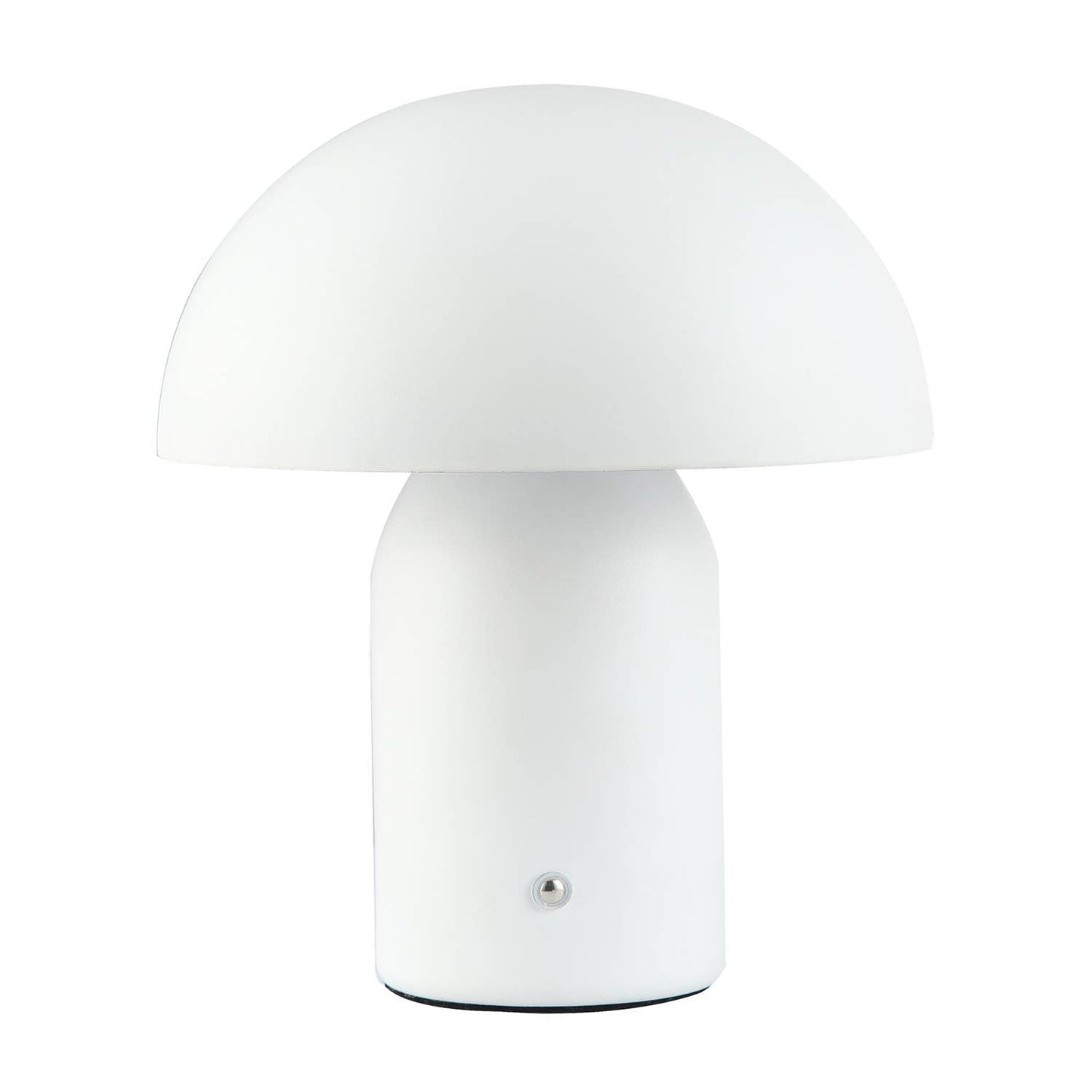 Modern Rechargeable Mushroom Table Lamp With Touch Dimmer