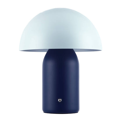 Modern Rechargeable Mushroom Table Lamp With Touch Dimmer