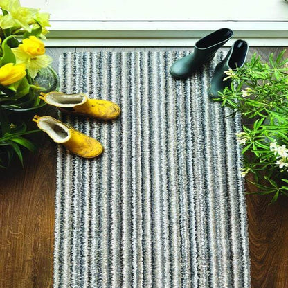 Washable Mat Stripe Design in Multicolour