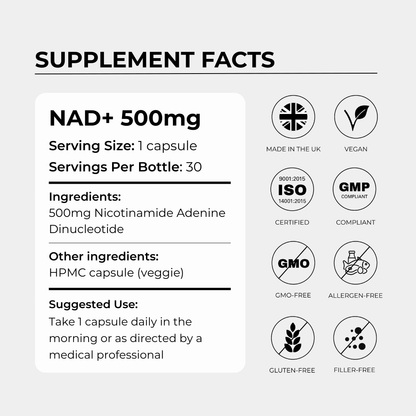 NAD+ 500mg