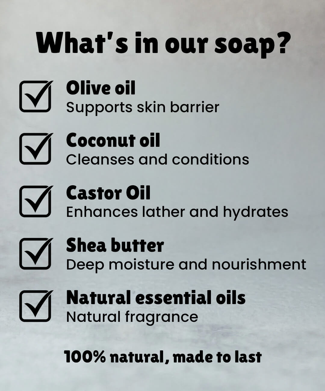 Natural Soap Bar Bundle (4 pack)