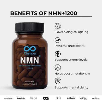 NMN+1200 (NMN, Resveratrol, Pterostilbene)