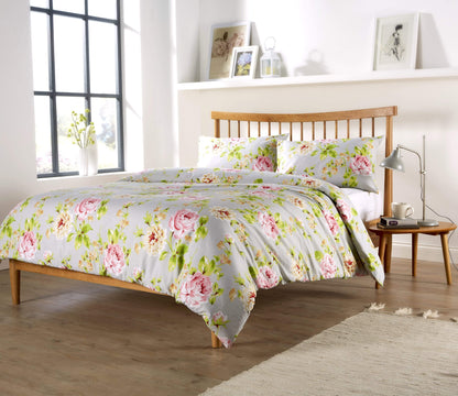 OLIVIA ROCCO Fleur Duvet Set Cotton Rich Breathable Bedding With Elegant Design Available
