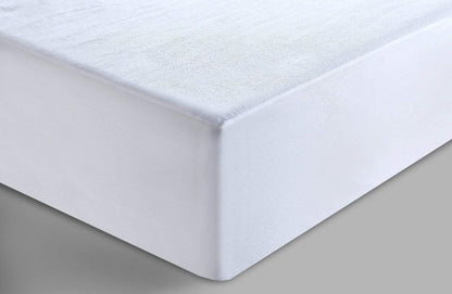 OLIVIA ROCCO Waterproof Terry Towel Mattress Protector With Deep Skirt Highly Absorbent