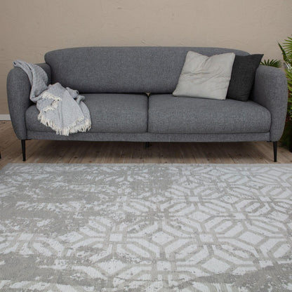 Washable Rug Carina Grey | 6932