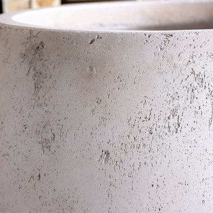 Orbello | Truffle – 110cm XXL Concrete Sphere Planter – 686L Round Plant Pot