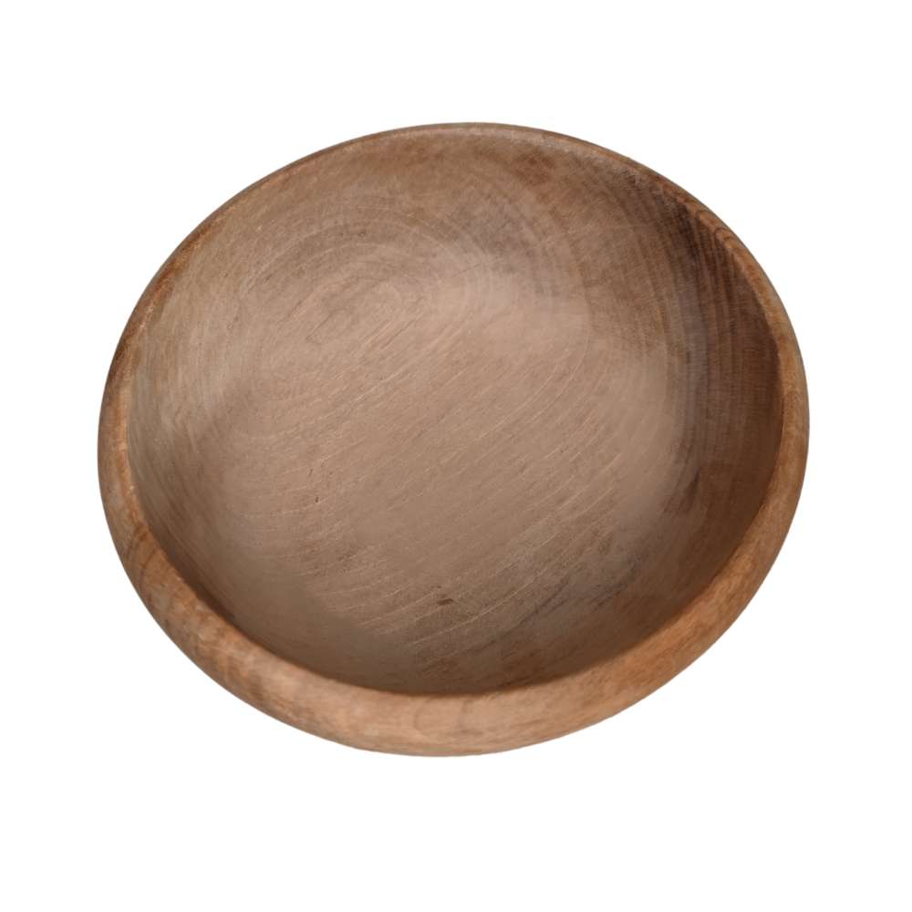 6 Bowls & 12 Ladles of Walnut