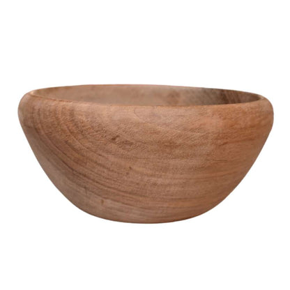 6 Bowls & 12 Ladles of Walnut