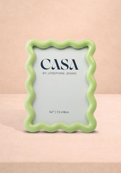 Ivy Mint Ripple Frame 7x5"