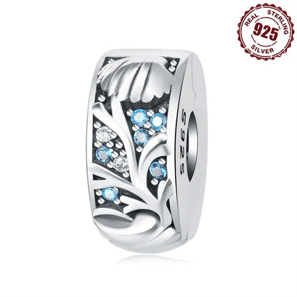 1 Piece 925 Sterling Silver Pearl Zircon Tortoise Polished Pendant Beads Spacer Bars Jewelry Accessories