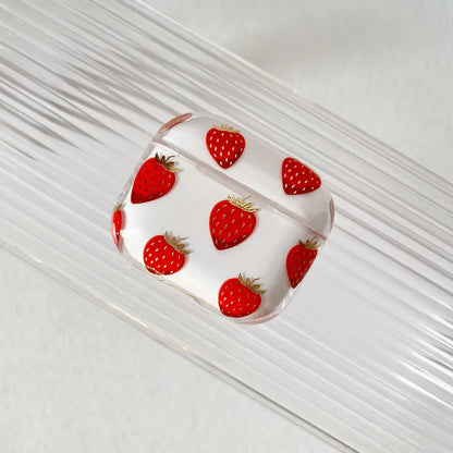 PC Plant Fruit Cute Bluetooth earbuds case Phone Accessories