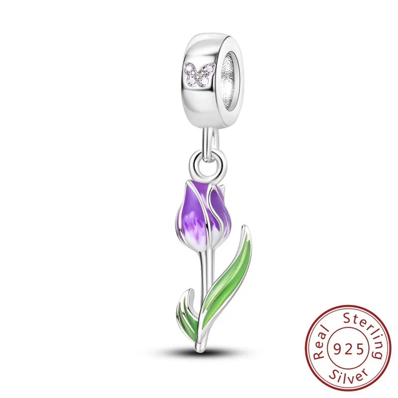 1 Piece 12*11.9mm 925 Sterling Silver Zircon Devil's Eye Bird Pendant Beads Jewelry Accessories