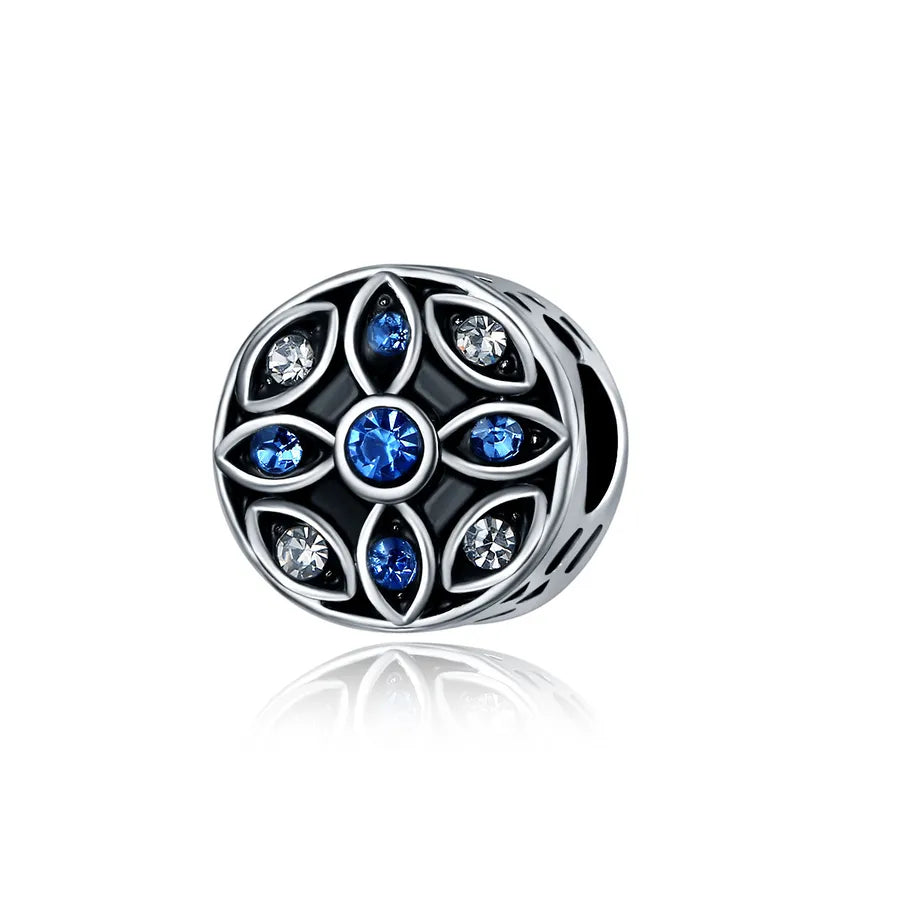 1 Piece 9*10mm Alloy Heart Shape Bow Knot Shell Beads