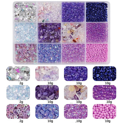 1 Box ABS Solid Color Beads