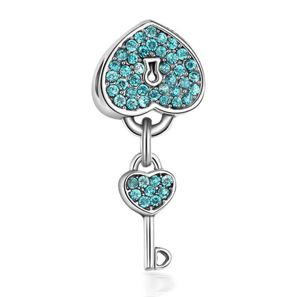 1 Piece 9*10mm Alloy Heart Shape Bow Knot Shell Beads