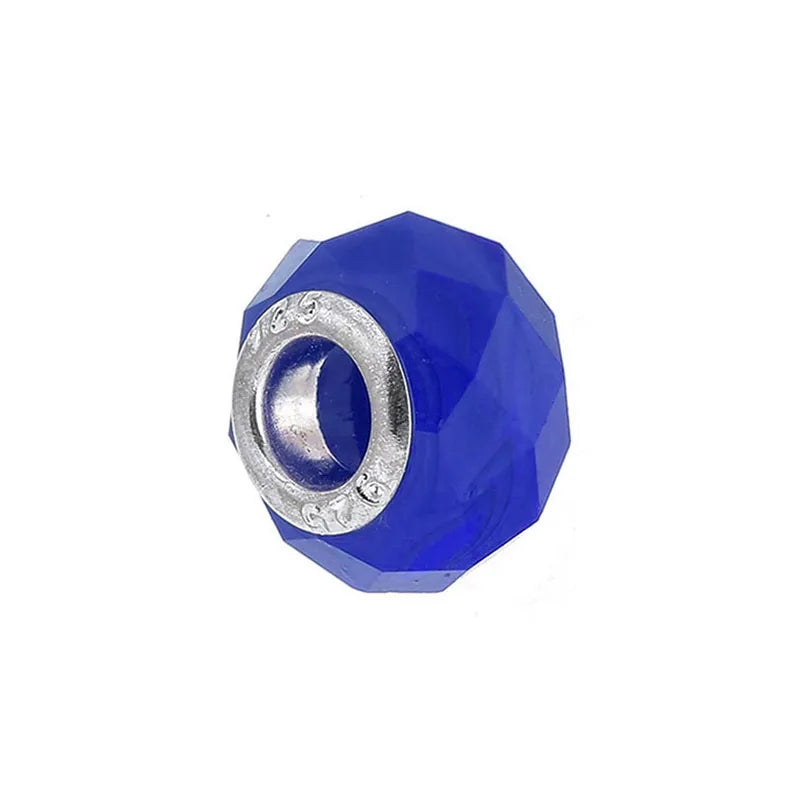 1 Piece 15*15mm Alloy Resin Geometric Polished Beads