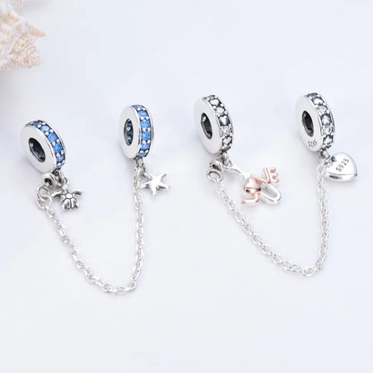 1 Piece Diameter 10.38mm 925 Sterling Silver Zircon Love Tortoise Heart Shape Polished Spacer Bars Jewelry Accessories